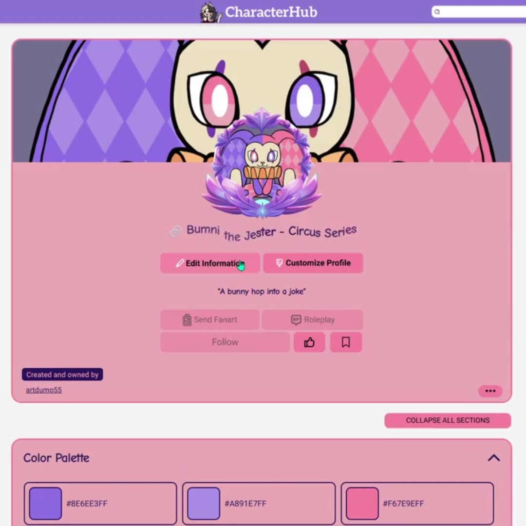 CharacterHub tweet media