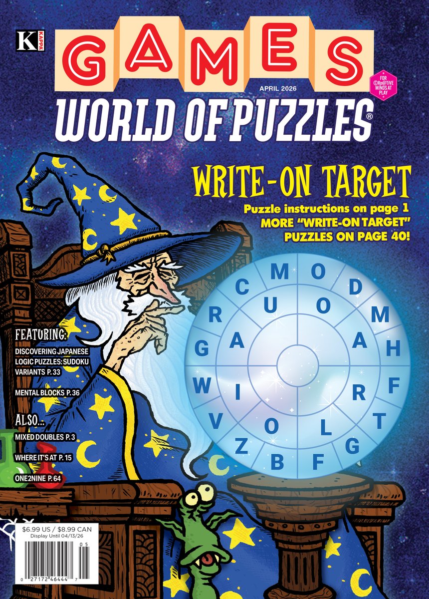 GAMES World of Puzzles tweet media