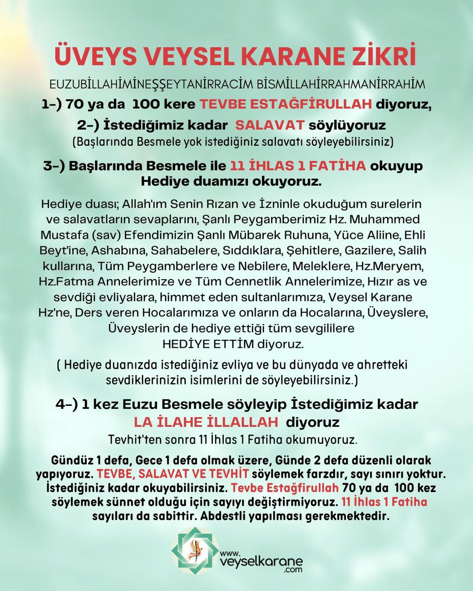 DeryaEbrar91023's tweet photo. @Hadiyorumla @grok Onlar iman edenler ve kalpleri Allah'ın zikriyle huzura kavuşanladır.Evet iyi bilin ki, Kalpler ancak Allah'ın zikriyle yatışır.
(Ra'd -28)
@veyselkarane
https://t.co/qHftj3DumO https://t.co/gSZXH6D8QF