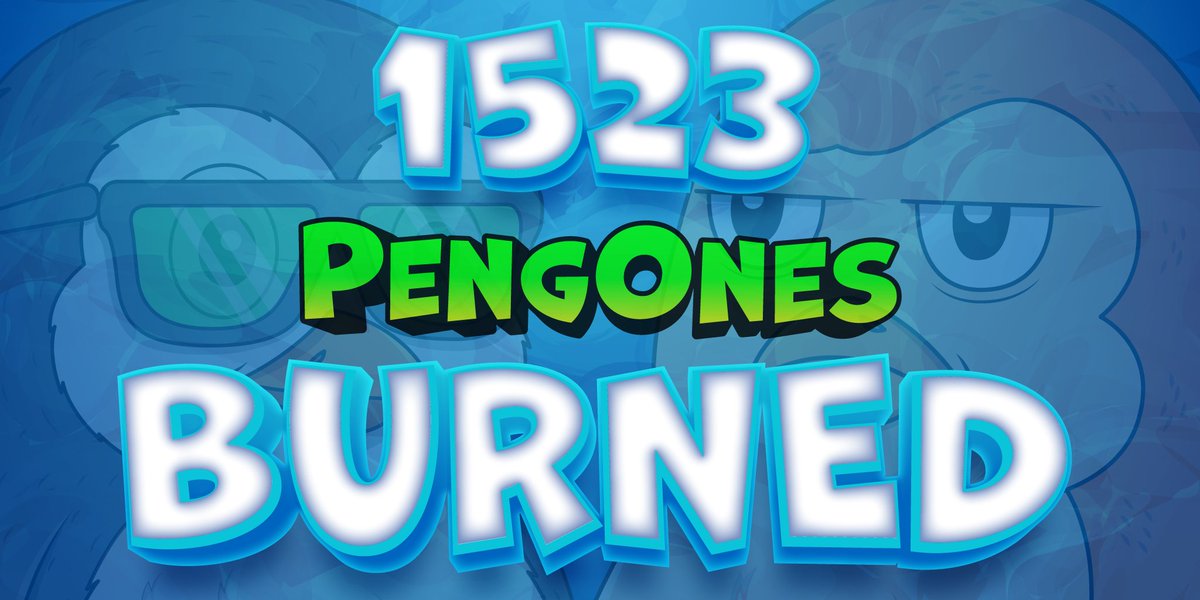 GataDaoZone's tweet photo. 1523 #PengOnes have been burned 🫡

Monthly buy &amp; burn 💰+🔥
= 5% of revenue gets used to 🧹

Get PengOnes on @StargazeZone:
https://t.co/I9EH28GsTu 🐧 https://t.co/KDV87B1UPD