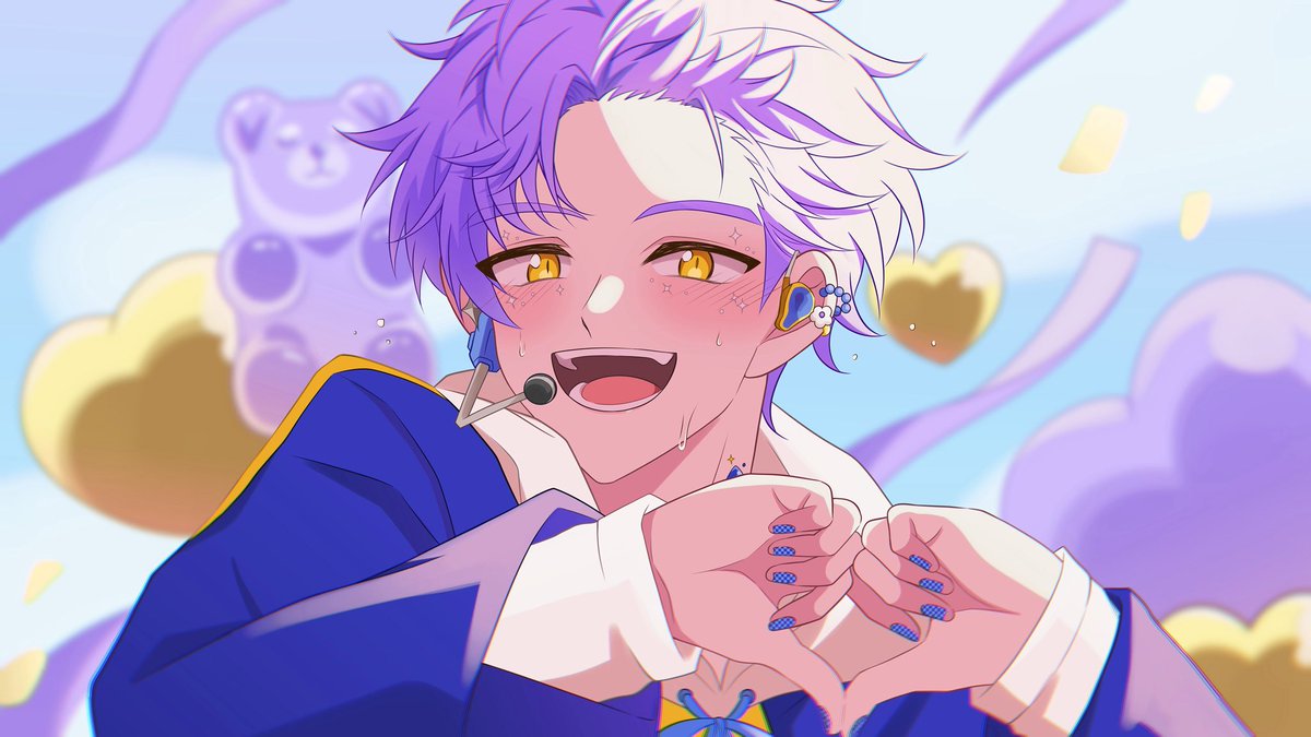 6NATZのクモンくん💜💛