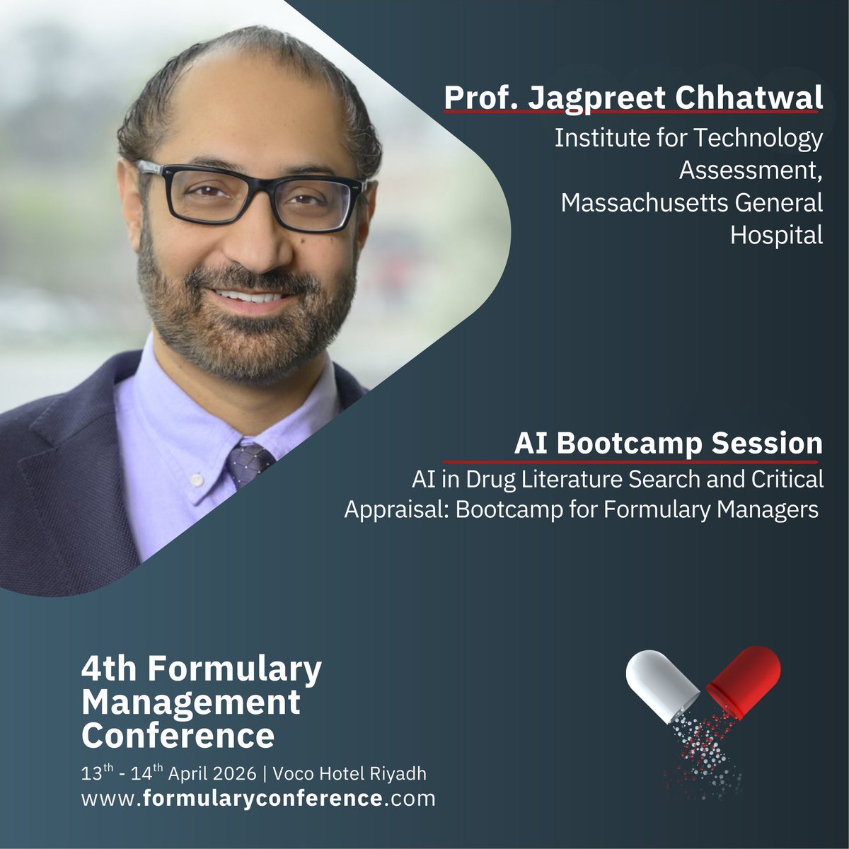 EurolinkAll's tweet photo. AI Bootcamp: AI in Drug Literature Search &amp; Critical Appraisal

Led by Prof. Jagpreet Chhatwal, the session explores how AI is transforming evidence evaluation &amp; decision-making.

Separate registration required. Secure your place: https://t.co/aAXdQazWow https://t.co/Iaxdt7PqiH