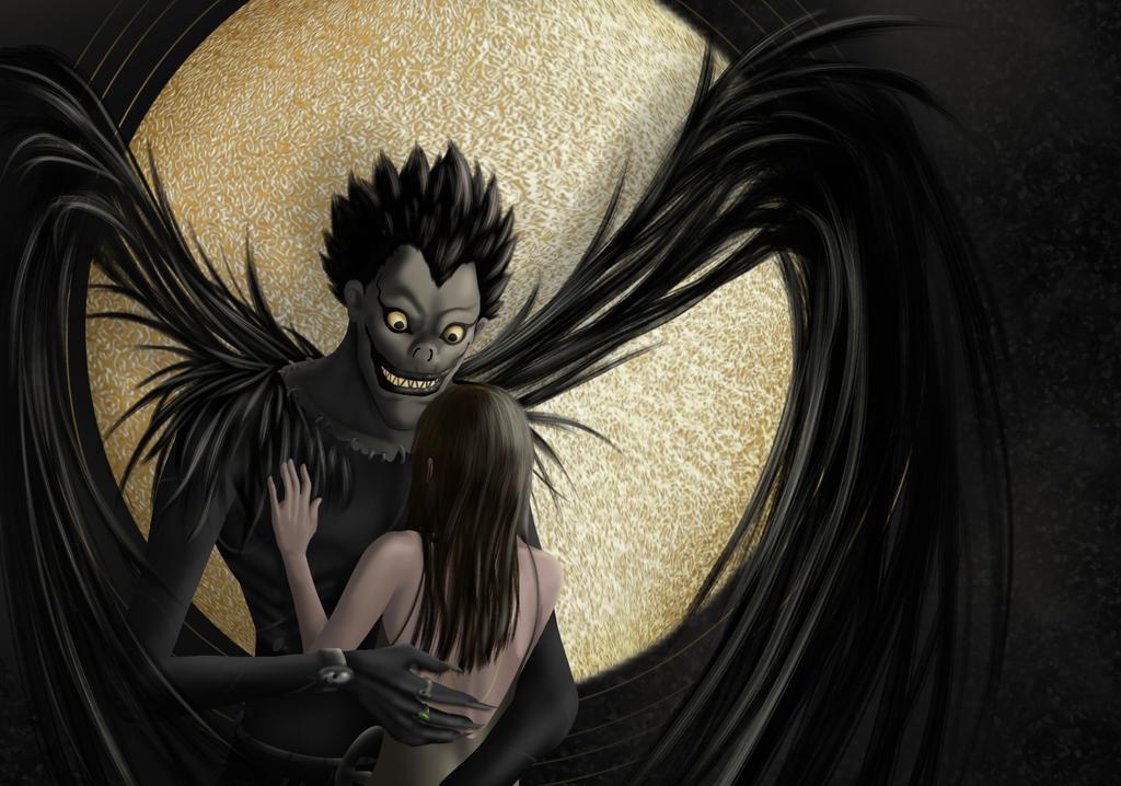_ShadyMoon_'s tweet photo. Ryuk and I under a shimmering moonlight 🌕
.
#deathnote #リューク #ryuk #死神 #デスノート #dn #selfinsert #selfship https://t.co/mPfMQCaCPH