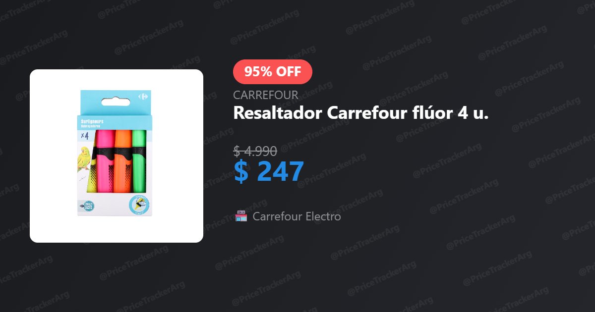 Price Tracker tweet media