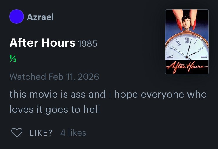 SmolBeanNoctis's tweet photo. half star reviews of my Letterboxd top four https://t.co/dJtCd2qJ3k