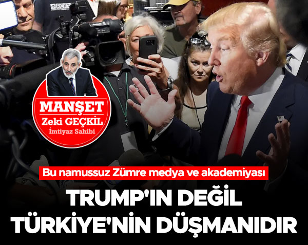 🔴MANŞET- Gazetemiz İmtiyaz Sahibi Zeki Geçkil, aktüel gelişmelere dair değerlendirmelerde bulundu. 
▪️Trump'ın değil Türkiye'nin düşmanıdır
▪️Müşrik düzenin kurallarına uyarak Hak'kı hakim kılmaya çalıştı
▪️Yara kabuğunun altında iyileşir
el-aziz.com/haber/27679647…