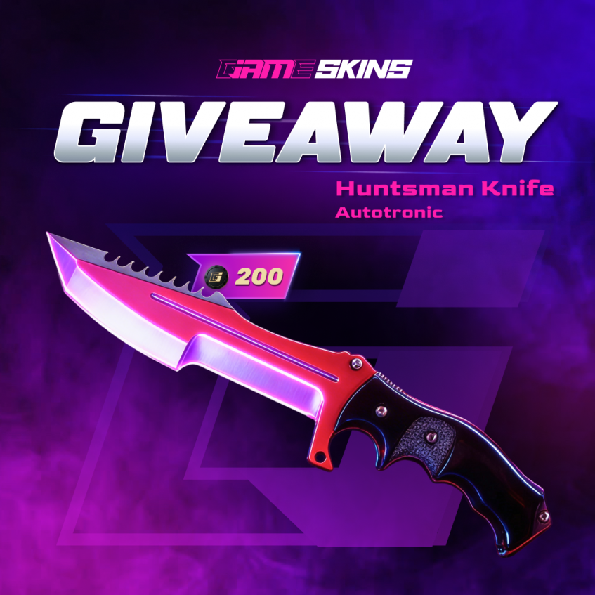 🎁Huntsman Knife | Autotronic Giveaway | ($200)

➡️TO ENTER:

✅Follow <a href="/jamskins/">JAMSkins</a> 
✅Retweet 
✅Tag 2 friends

🚨Bonus Entry: discord.gg/jamskins🚨

⏰Giveaway ends in 14 days!