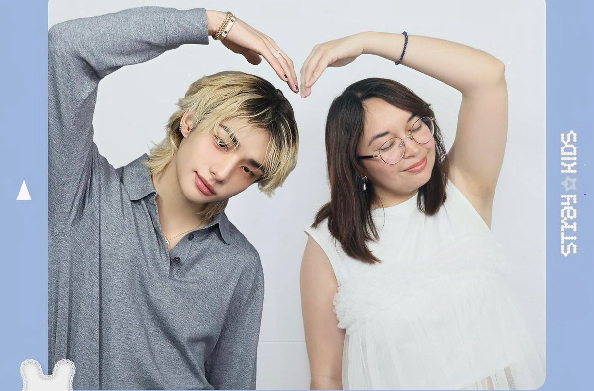 Mimi Held hands w/ HyunChan🩶🩷 tweet media