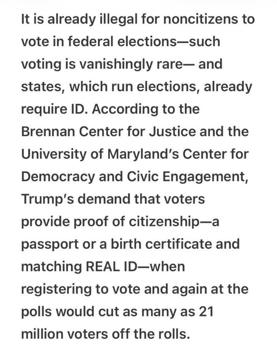 DianaCialino's tweet image. The  Save Act means only a passport is acceptable ID to vote (expensive, takes 6 weeks to get) or a birth certificate (where is it?)
Married names are different from birth names, so documents authenticating each marriage must be produced to vote.