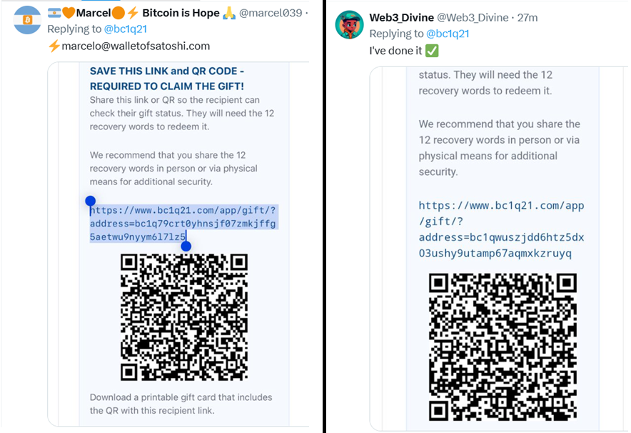 Smart Contract Giving tweet media