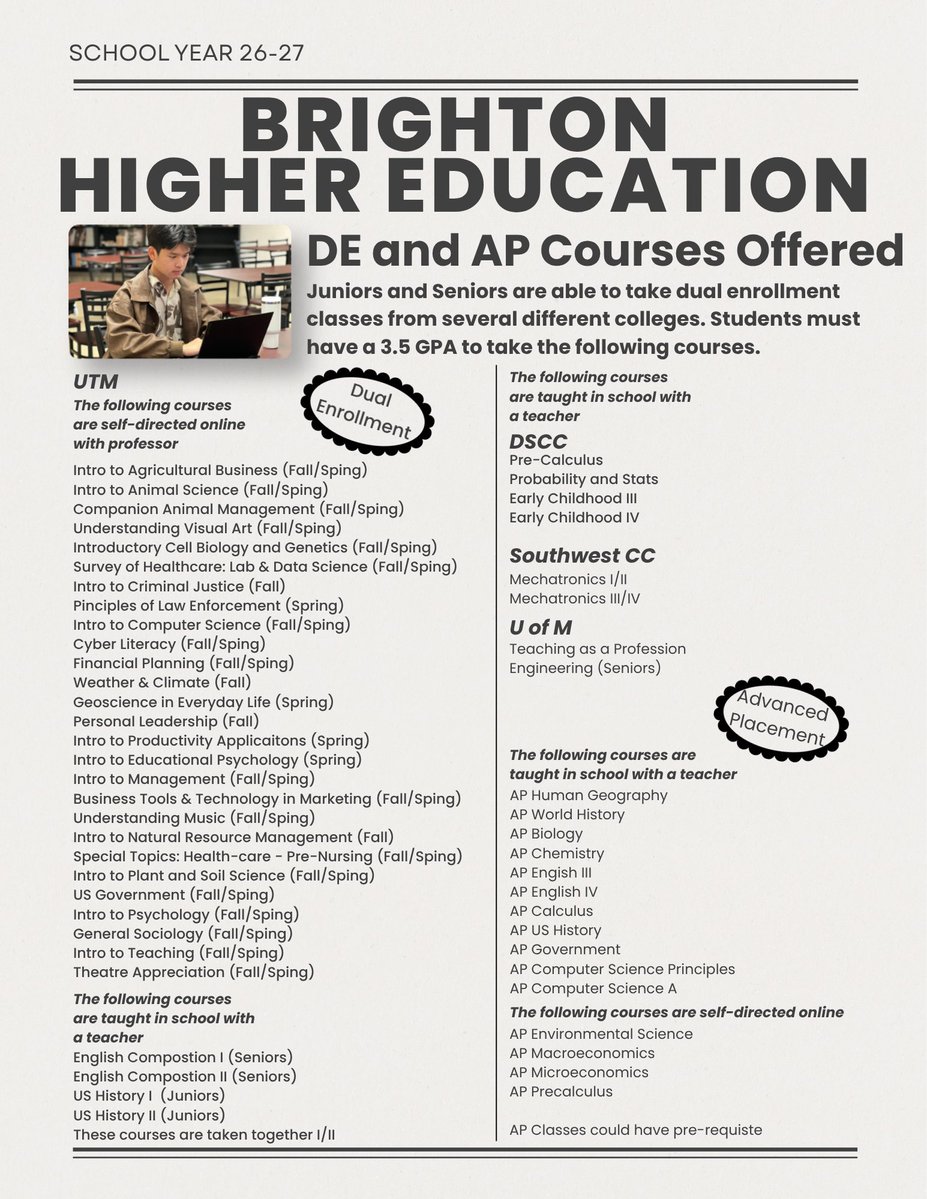 Brighton High School tweet media