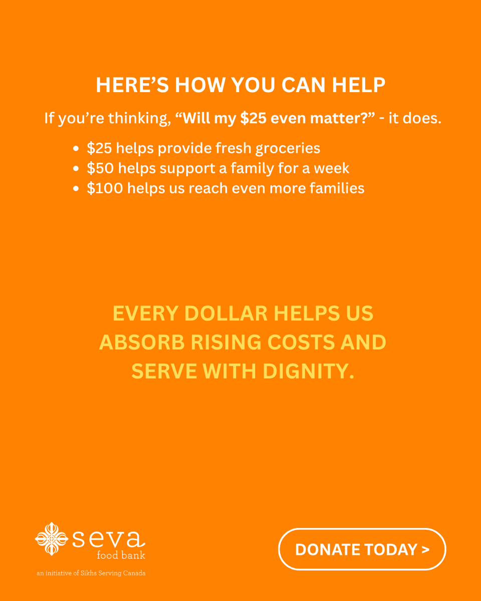 Seva Food Bank tweet media