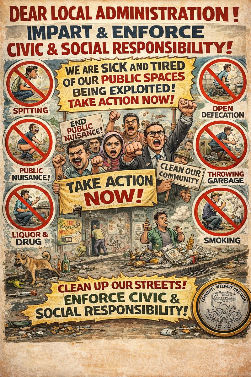 Community Welfare Brigade tweet media