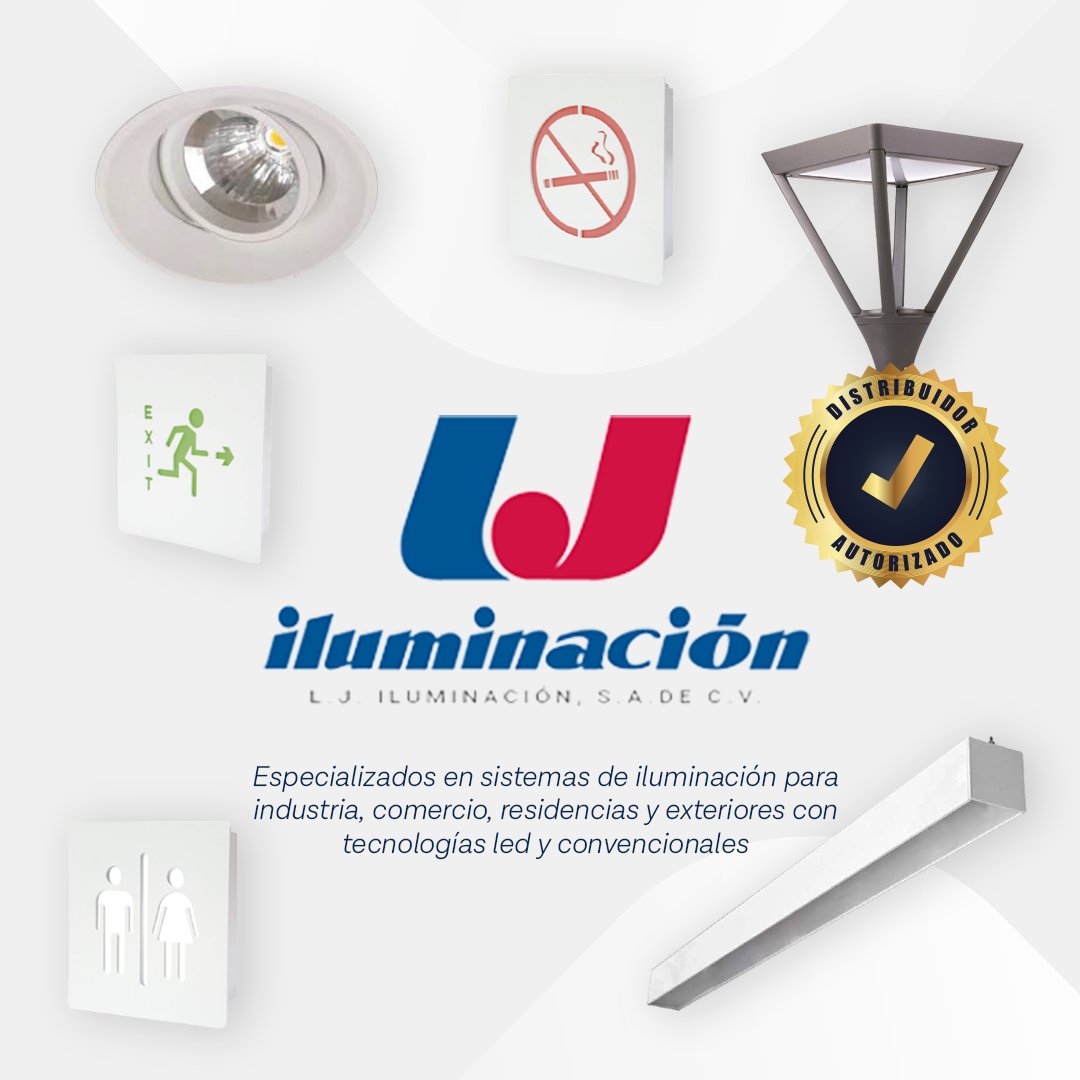 Acerluz_mid's tweet image. 𝗦𝗼𝗺𝗼𝘀 𝗱𝗶𝘀𝘁𝗿𝗶𝗯𝘂𝗶𝗱𝗼𝗿𝗲𝘀 𝗮𝘂𝘁𝗼𝗿𝗶𝘇𝗮𝗱𝗼𝘀 de Lj Iluminacion
Empresa 100% mexicana, especializada en sistemas de iluminación✨ para  industria, comercio, residencias y exteriores con tecnologías led y convencionales. ⚡️

#iluminación #tecnologialed