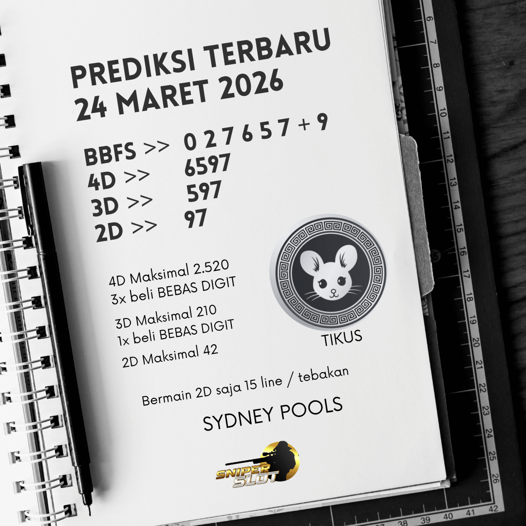 sniper_slot's tweet photo. Prediksi Terbaru Sydney Pools 24 Maret 2026 https://t.co/71YQT90koa #prediksimwkapitalis #sydney #sdy #angkajitu #sniperslot #sniperslotgacor #prediksisniperslot #alternatifsniperslot #bocoransniperslot #sniperslotlogin #sniperslotdaftar #slotgacor #depo20k #bonusnewmember https://t.co/veh0f6mIAK