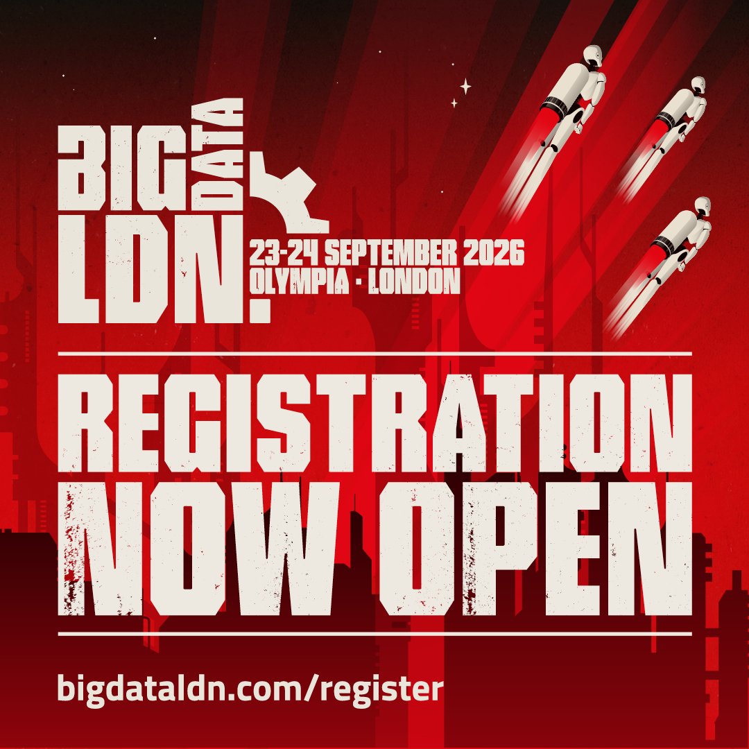 Big Data LDN - 23/24 Sept 26 tweet media