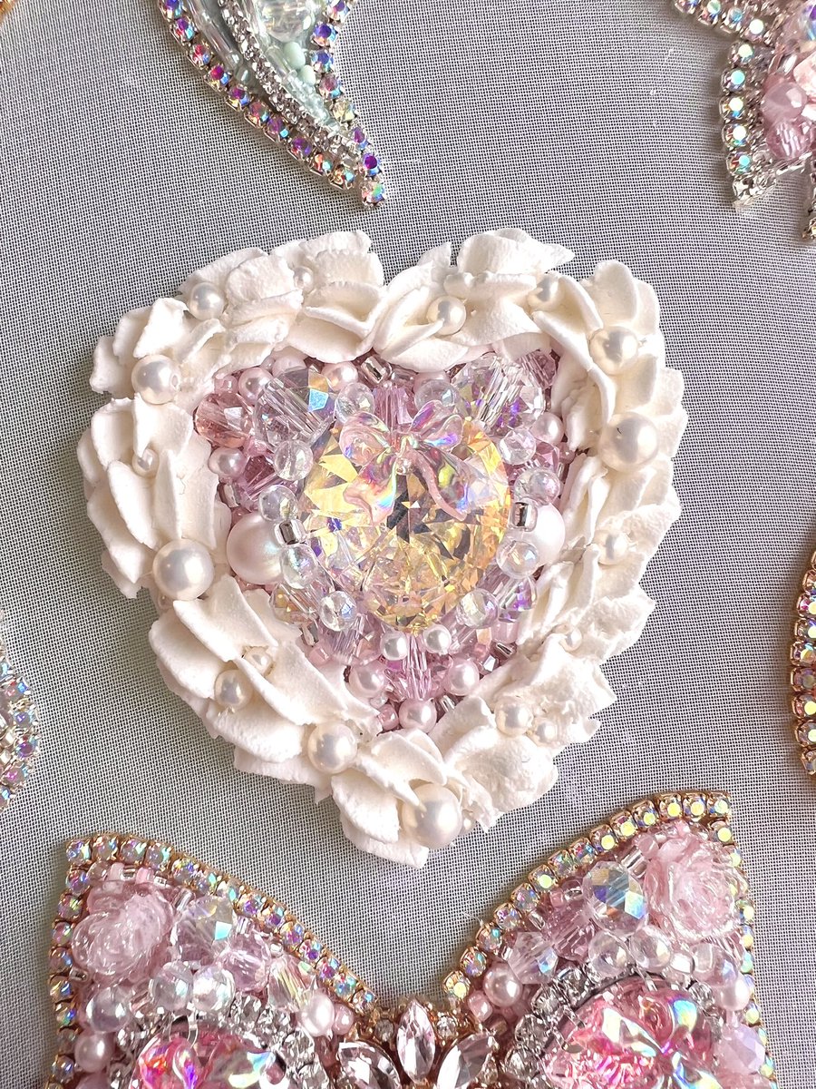 Piari🪡ビーズ刺繍 tweet media