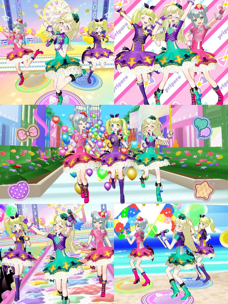 つづちゃんの天才ミクコでライブ💜💚🩷
かっこかわいくてカラバリも最高～🥳✨️つづちゃん ちまちゃん ありがとう🫶🏻💕