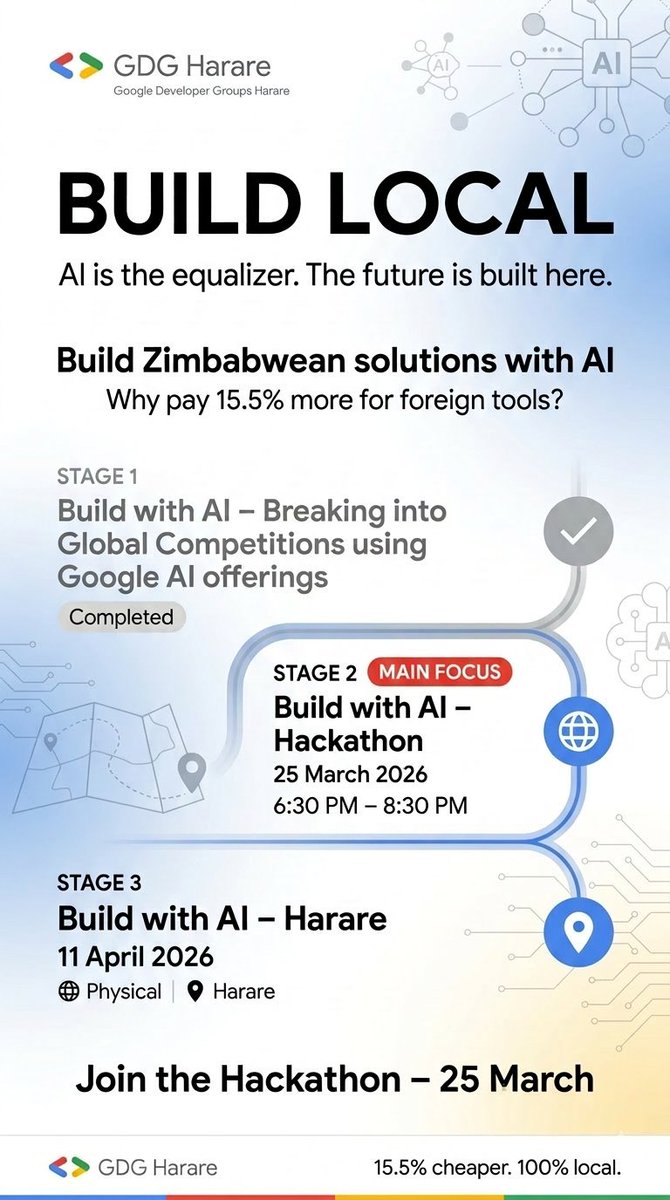 GDG Harare 🇿🇼 tweet media