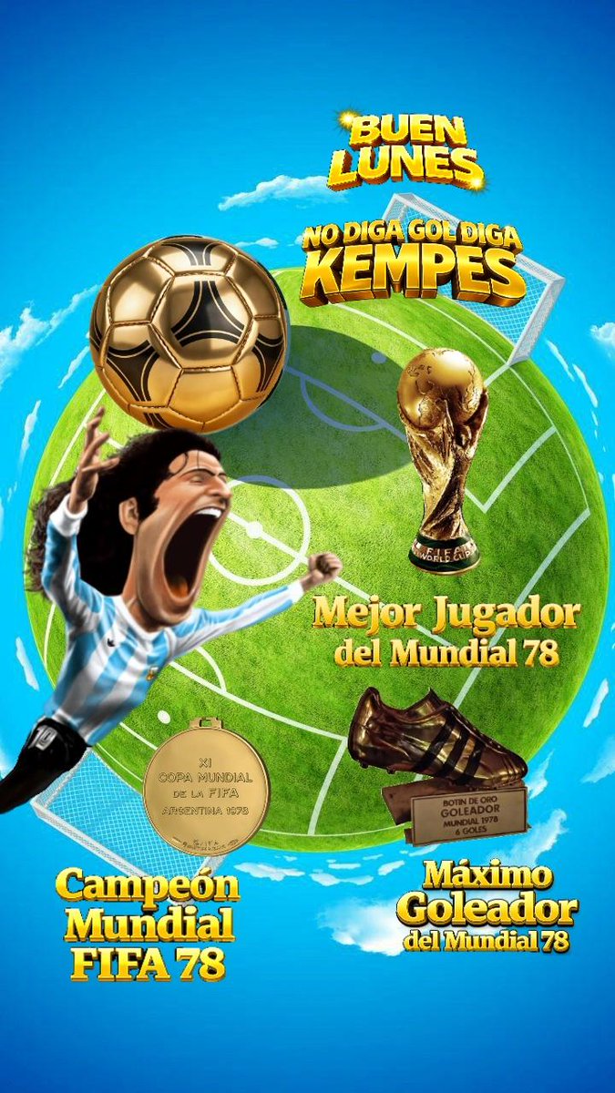 No Diga Gol Diga KEMPES tweet media