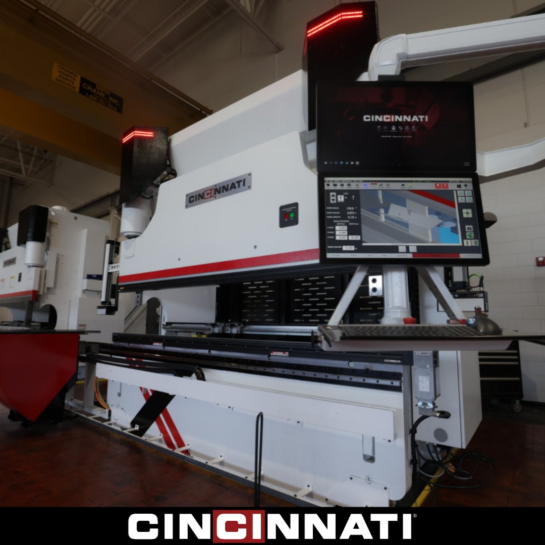 CINCINNATI_INC's tweet image. It's a beautiful day in the CI showroom ☀️

Book a free demo with us to see it for yourself: e-ci.com/showrooms/cinc…

#OwnItCI #PressBrake #Fabrication