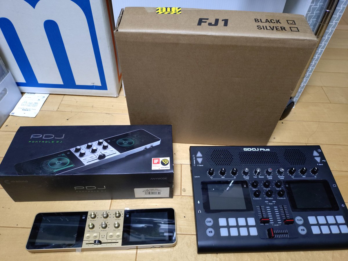 foot_train's tweet photo. fj1を購入！！
これでPDJからの長い付き合いも4代目ならぬ4台目

#PDJ 
 #GODJ 
#GODJplus 
#fj1 https://t.co/QKZ848Jlui
