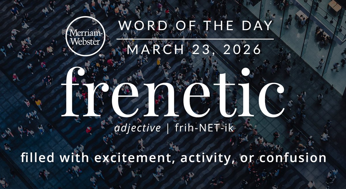 Merriam-Webster tweet media