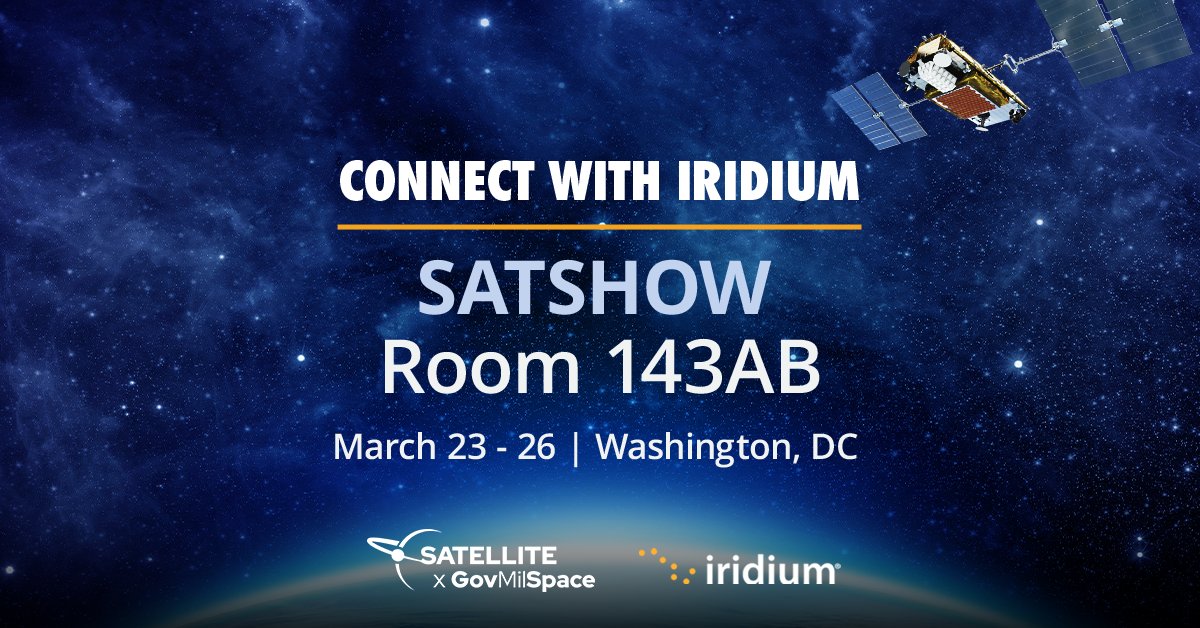 Iridium tweet media