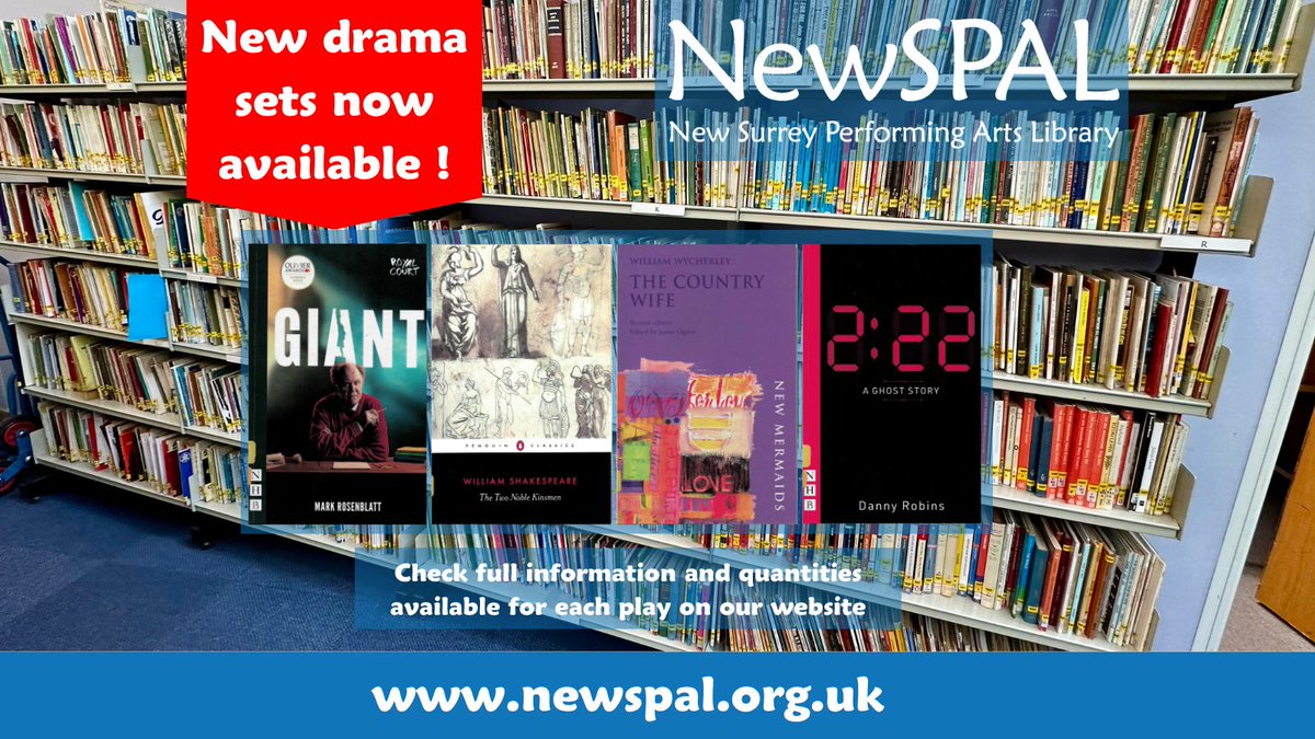 New Surrey Performing Arts Library tweet media