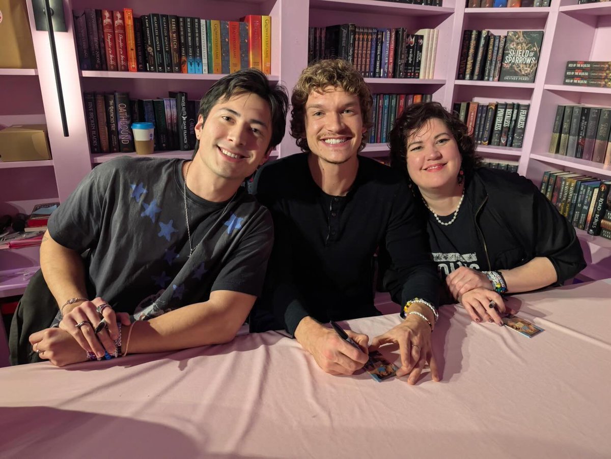 Rachel Reid on her group chat with Connor Storrie and Hudson Williams:

"We switched over to text because we’re all getting buried in our Instagram messages. One day Connor changed the group chat name to “Shilya and the creator”, which I thought was really cute. I can’t even find