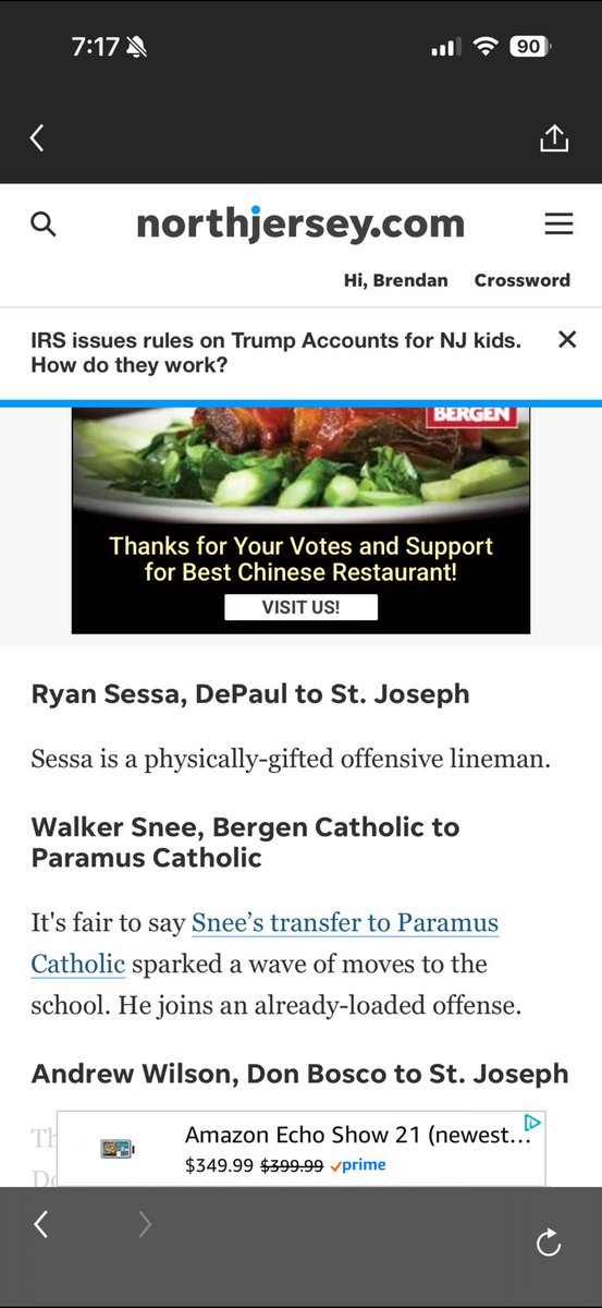 SessaRyan42's tweet photo. Thank you for the shoutout @northjersey. 🔰🔰🔰🦊 https://t.co/Q2iKuH2Dkq