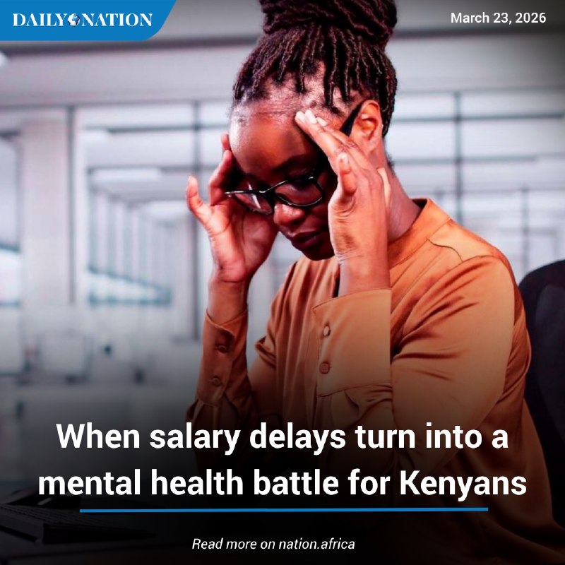 NationAfrica's tweet image. A new report shows that more Kenyans are willing to openly  discuss their mental health struggles, but it also records an increase in stress levels compared to 2024, when 84 percent of Kenyans reported being stressed. . #HealthyNation nation.africa/kenya/health/w…