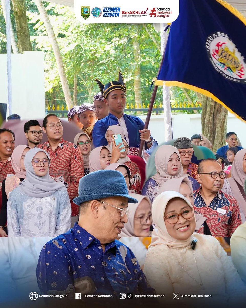 pemkab_kebumen's tweet photo. Lebih dari 1.200 warga Keluarga Besar Kalang se-Indonesia berkumpul di Ambal dalam momentum Halal bihalal 2026. Tak sekadar temu kangen, ajang ini jadi ruang sinergi untuk mendorong pembangunan daerah  #halalbihalal #kalangindonesia #kebumen #ambal #pemkabkebumen https://t.co/EzQSh1Np9y