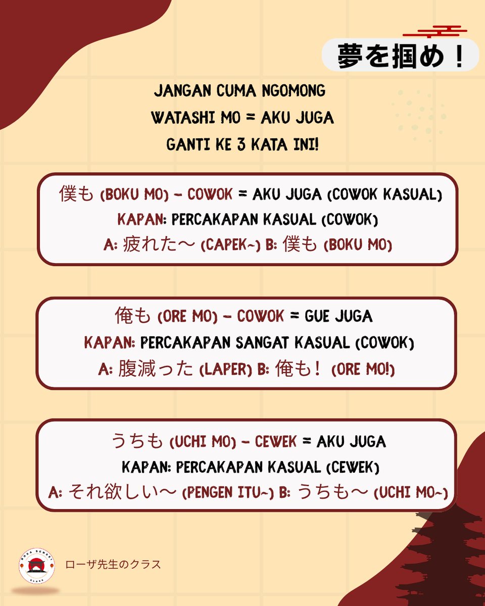 Mentoring Bahasa Jepang Karir & Beasiswa Prep tweet media