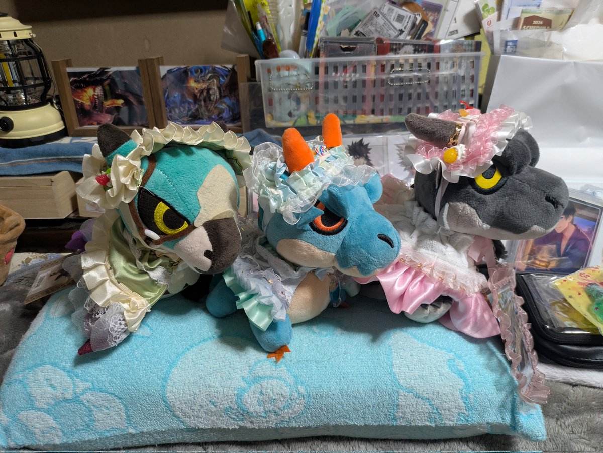 ぼたん★黒龍ミラボレアスの愛妻💕💒👰💕モンハン酒場秋葉原店次回は、3月15日❨日❩⚔️ tweet media