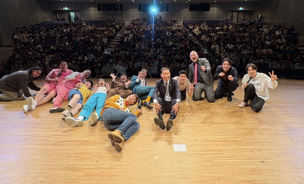 鹿児島 垂水市
ワタナベお笑いライブ
ありがとうー！！！！💪✨