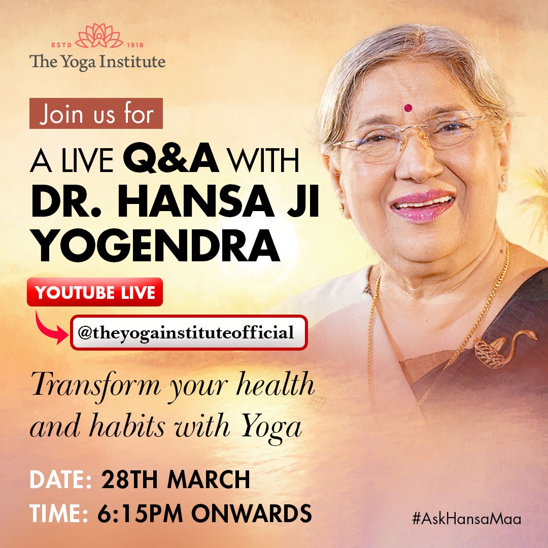 The Yoga Institute tweet media