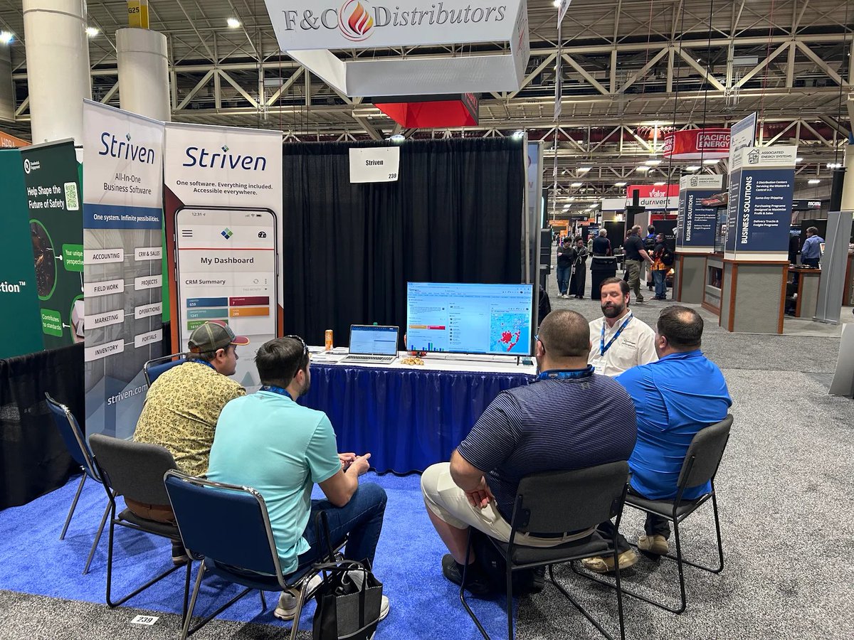 SoftwareStriven's tweet image. This #MondayMotivation #Striven is feeling grateful and encouraged by this past weekend's HPBExpo26 in New Orleans!

Huge shoutout to Dave Rettinger Jr. for connecting the #hearth community to our powerful all-in-one system that helps keep their fires burning brightly.🔥