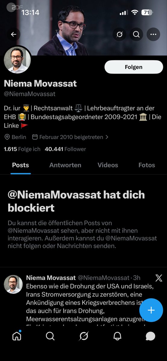 CornelisEhrenf1's tweet photo. @NiemaMovassat @dieLinke Nach dem lesen dieses Posts schickt mir mein Arbeitskollege folgendes Foto 🤣
So viel dazu Herr Movassat 🤹🏻‍♂️ https://t.co/srIyBdZSyb