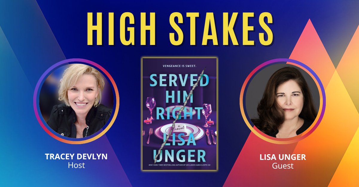 Tracey Devlyn 📚 High Stakes Podcast tweet media