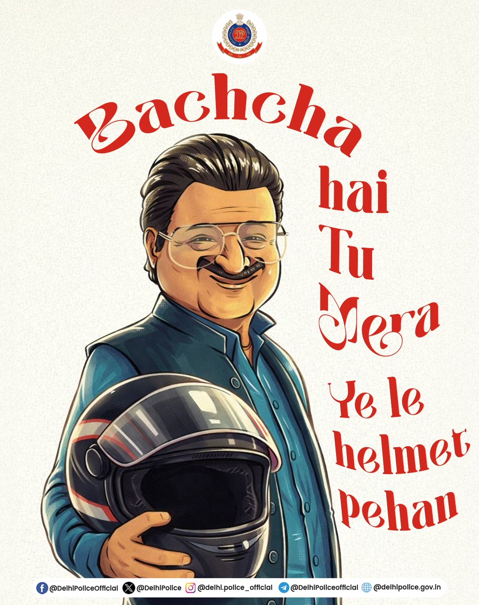 Delhi Police tweet media