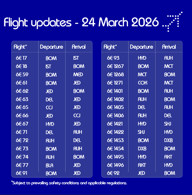 IndiGo tweet media