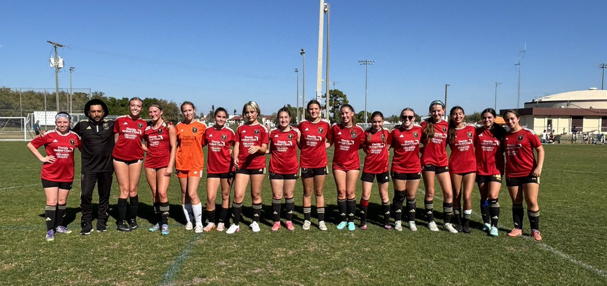 CMBSaccomanno's tweet photo. 🙌🏅FPFC GU19 1st Championship Away Game vs Venice W3-2 &amp; Athina scored 2/3 winning goals!! 🩷⚽️🏆 https://t.co/WpqfZVfZBp