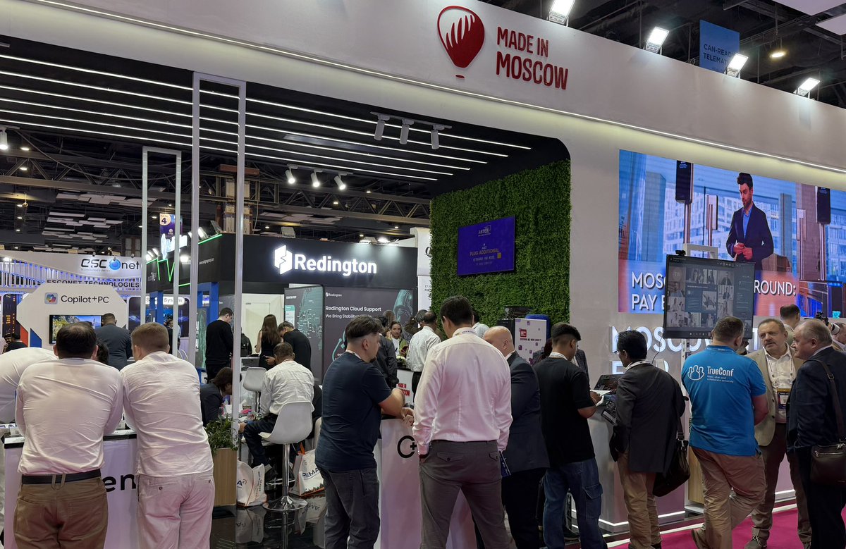 RusEmbIndia's tweet image. 🇷🇺🇮🇳 On March 23, Minister of the #Moscow Government, Head of the Department for External Economic &amp;amp; International Relations of the Moscow City Sergey Cheremin addressed the opening of the exhibition "Smart Future Cities #India Expo 2026" in #NewDelhi.

👉🏻 t.me/RusEmbIndia/14…