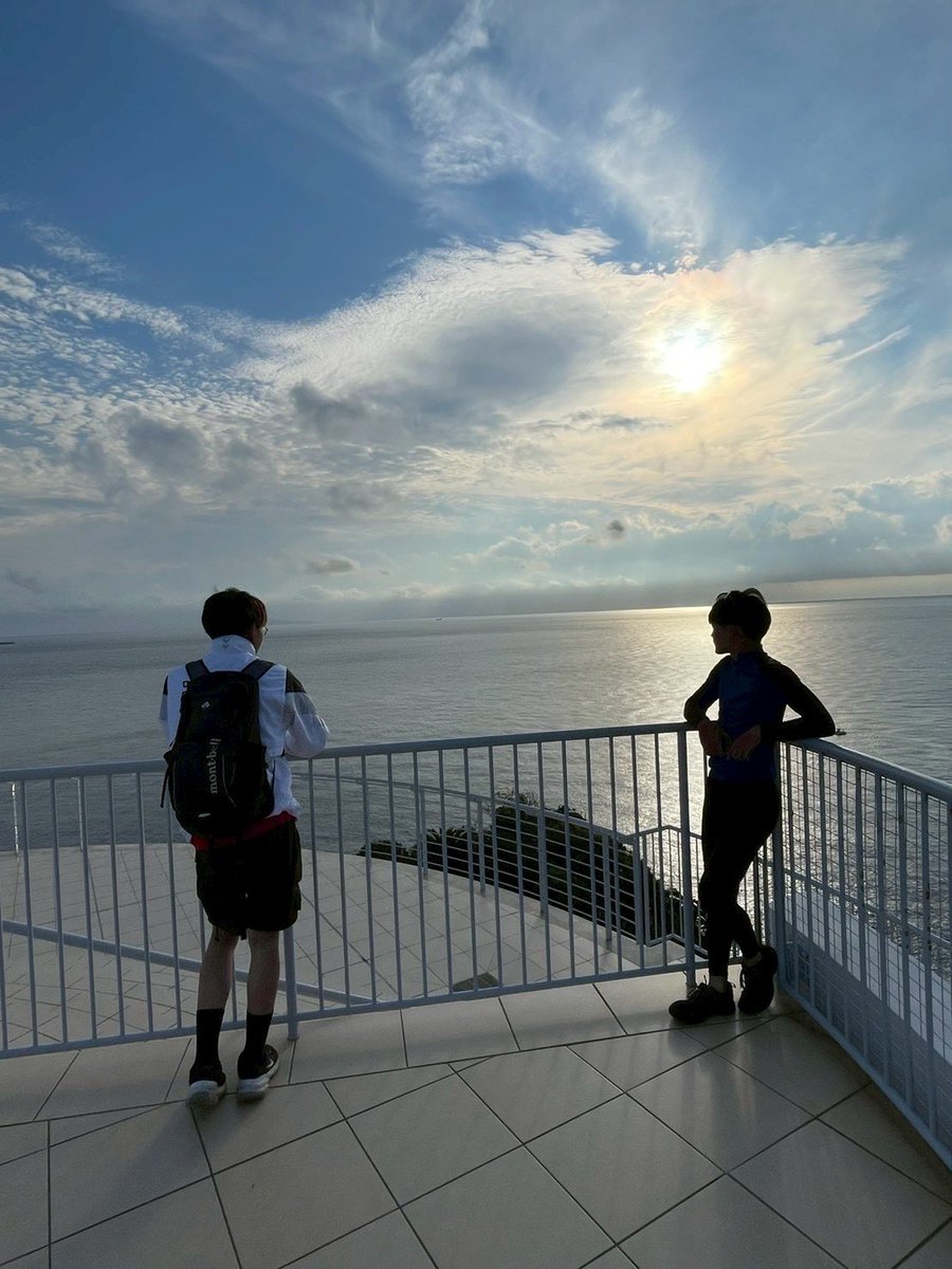 Oucc24's tweet photo. 春合宿4日目でした！
かなり濃い1日だったようです✨
いい景色ですね〜！ https://t.co/ZMDtHDTWl9