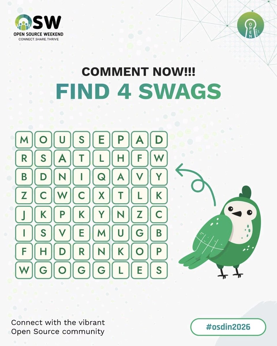 Open Source Weekend tweet media