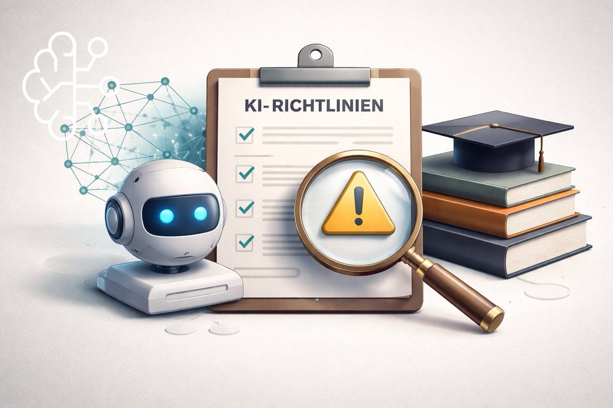 ds_ticker's tweet image. KI Nutzung an Hochschulen oder in Unternehmen ohne KI-Richtlinie ist ein Compliance Risiko. 
Generatoren liefern erste Ansätze – doch ohne zentrale Strategie drohen Fragmentierung und andere Compliance-Risiken. 
Lesen: datenschutzticker.de/2026/04/ki-ric…

#KI #Hochschule #AIAct
