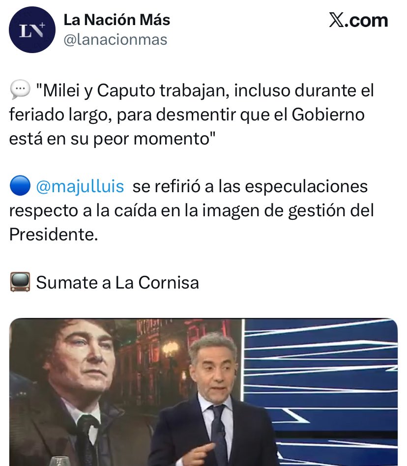 Julian Pigna tweet media