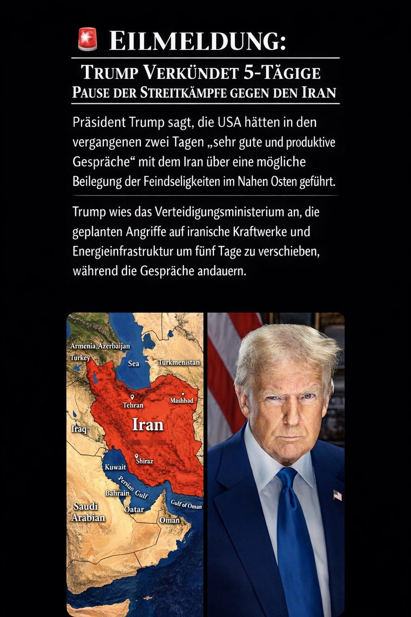 simplyfinance25's tweet photo. Trump beendet vorerst Angriff auf den Iran! #iran #trump #nahostkonflikt #bitcoin #aktien https://t.co/q8A6NngE6E