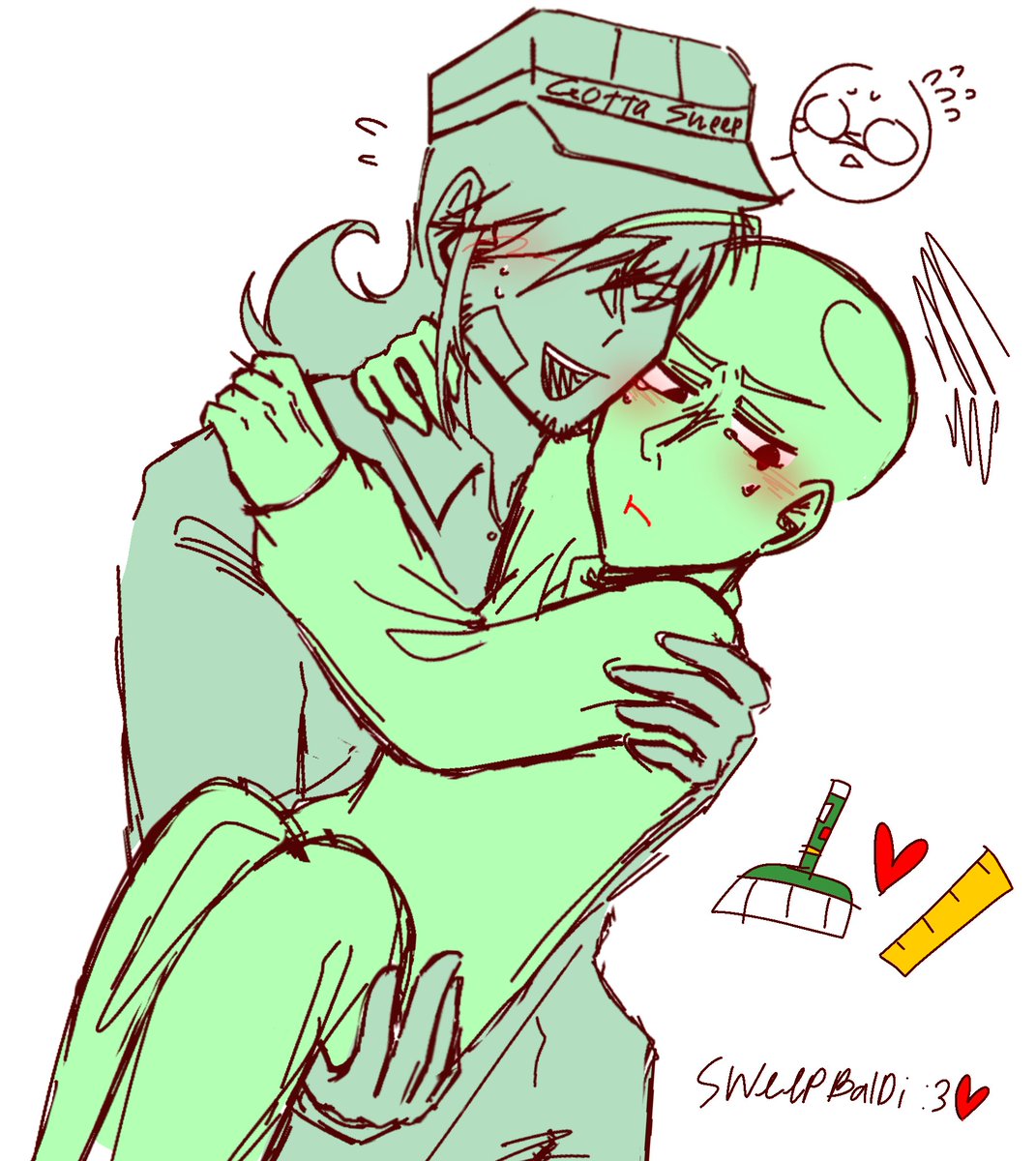 SimpPBs1's tweet photo. Ôm bé
#sweepbaldi #baldisbasics https://t.co/l3kQcsOPd9